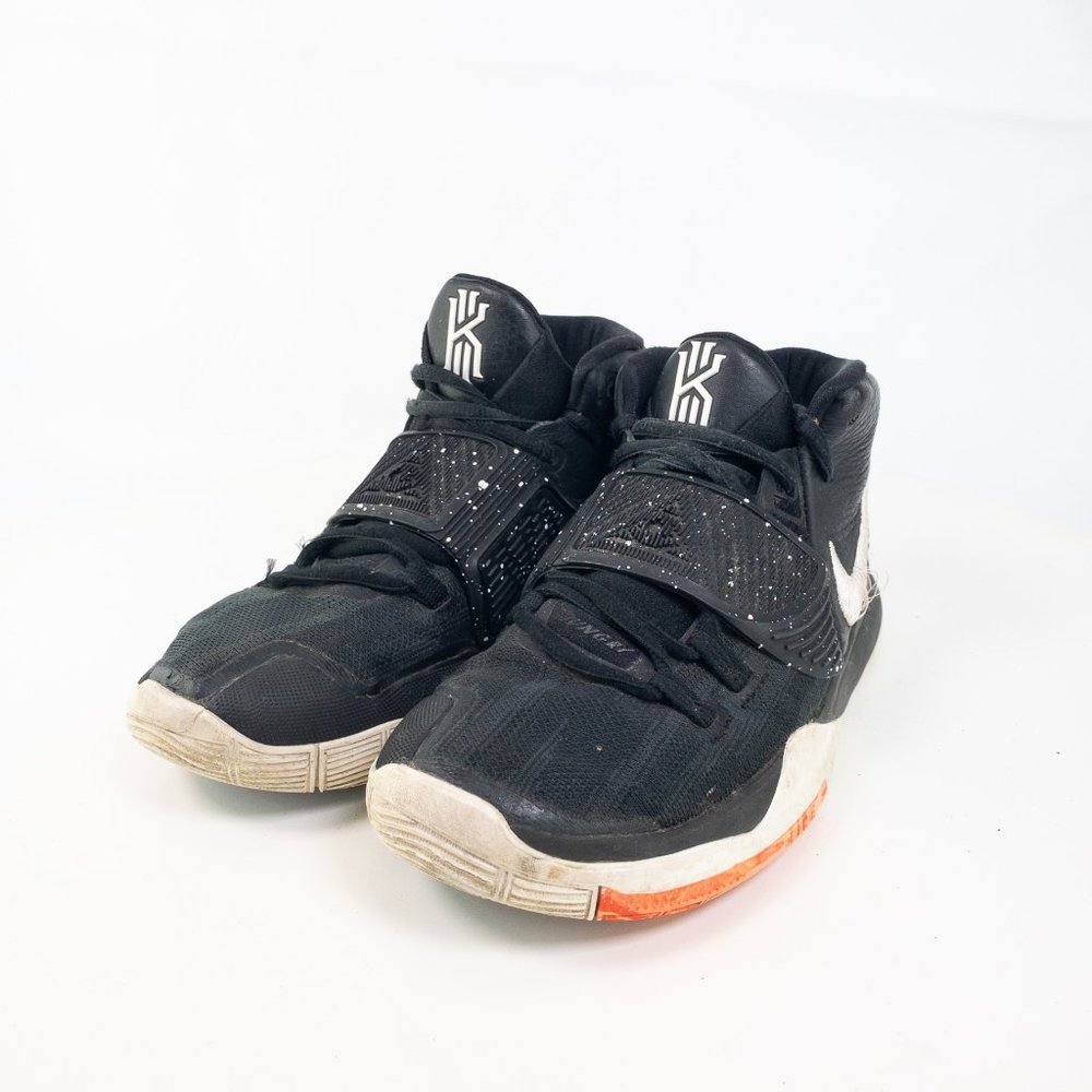 Nike Kyrie VI Youth Kids Shoes Black Size 4Y Mid‎ Top Basketball Sneakers #2527